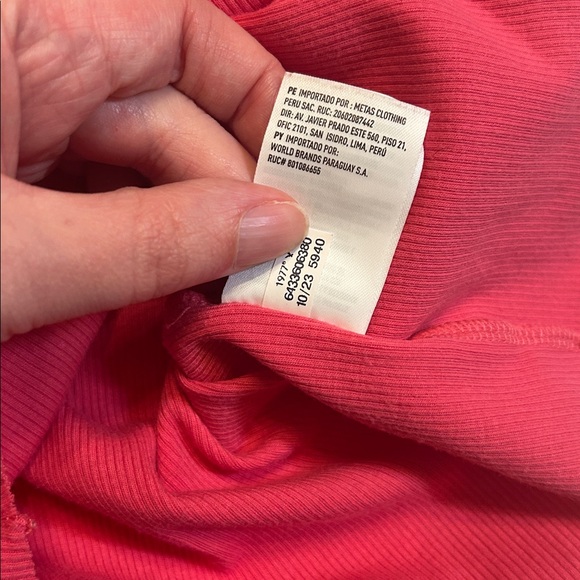 2 American Eagle tanks pink & grey size XL - Picture 4 of 7